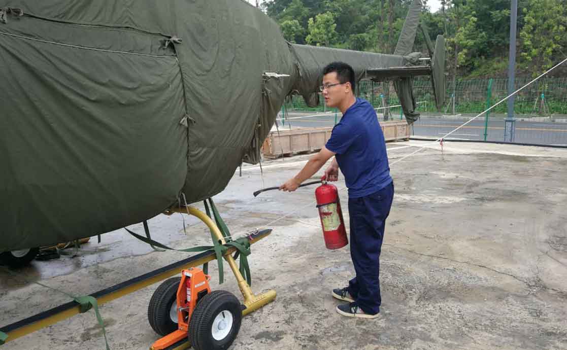 郑州888电子游戏航空维修有限公司组织开展消防清静知识培训